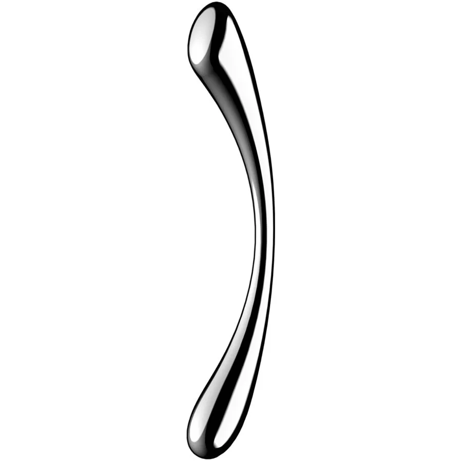 Satisfyer - Cosmic Crest 1 Dubbelsidigt Dildo i Rostfritt Stål