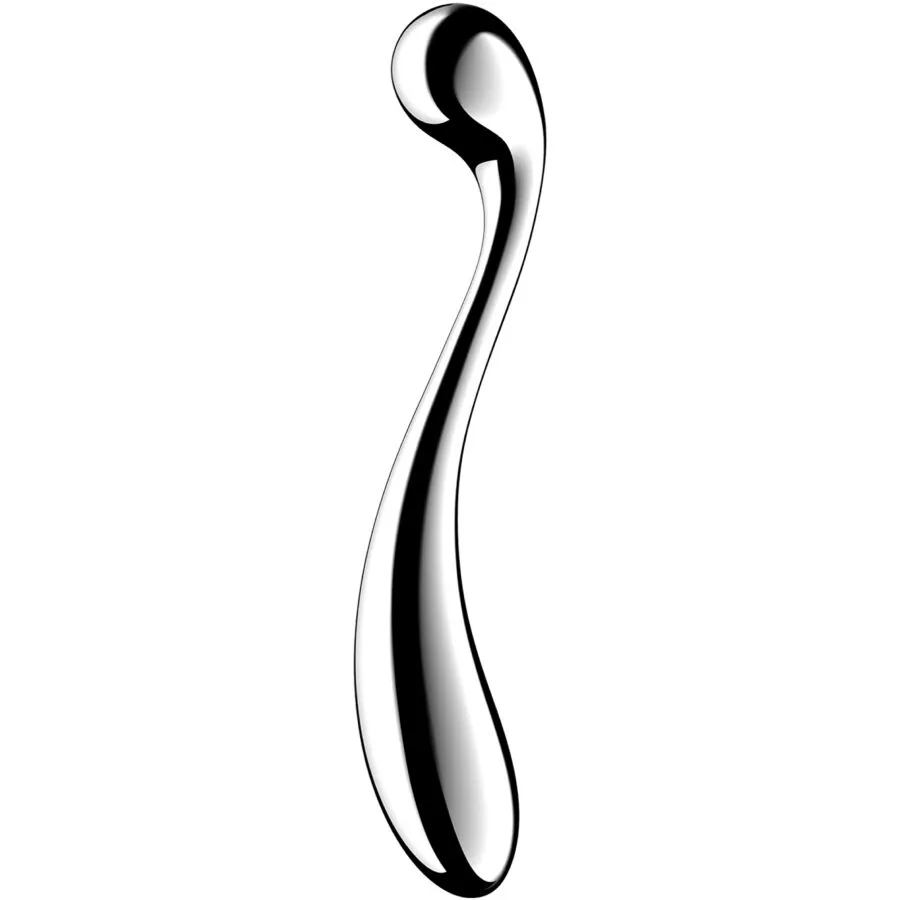 Satisfyer - Star Force 4 Dubbelsidigt Dildo i Rostfritt Stål