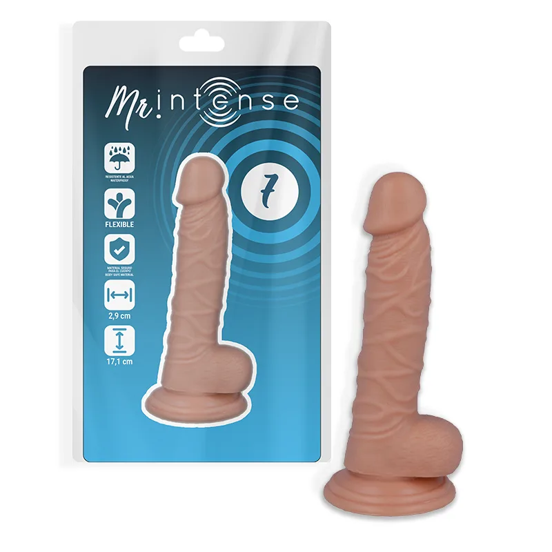 Mr. Intense Realistisk Dildo – 17,1 cm längd x 2,9 cm diameter