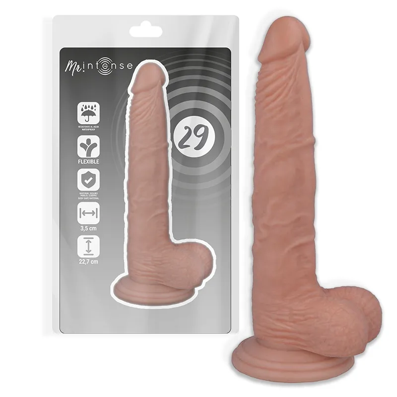 Mr Intense - Realistisk Dildo Nr. 29 - 22,7 cm x 3,5 cm