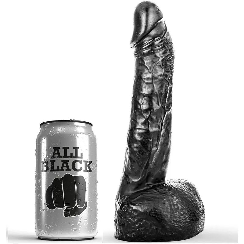 All Black - Advanced Pleasure Dildo 20 CM