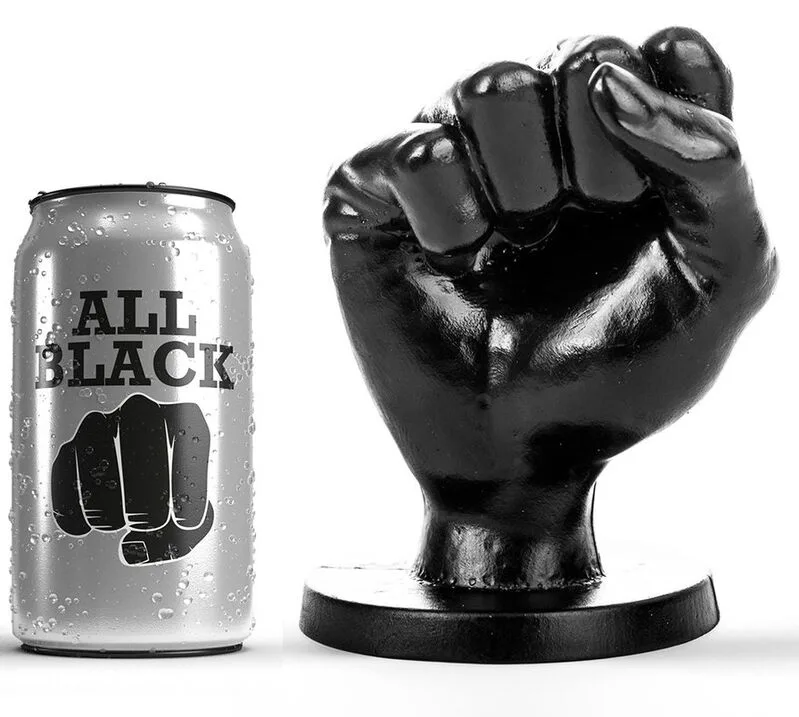 All Black – Nävsformad Analplug 14 cm