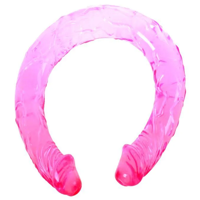 Baile - Rosa Dubbeldildo 44,5 cm