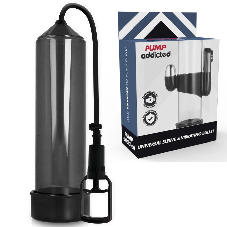 Pump Addicted RX7 Black Vibrerande Penispump