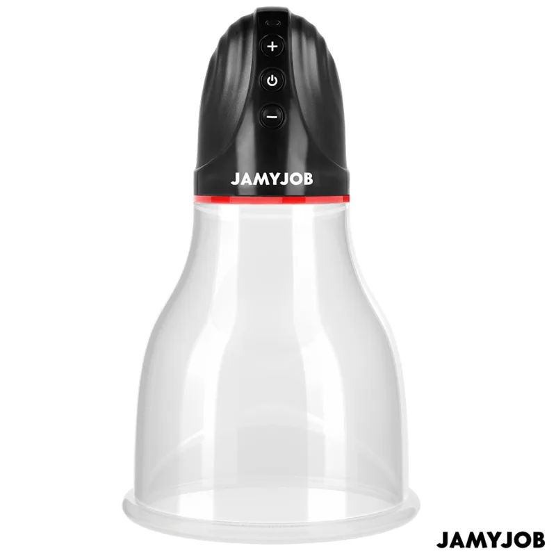 Jamyjob Xpand Lite Automatic Testicular Pump with 3 Suction Levels – Grey