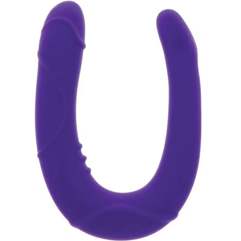 Get Real - Vogue Mini Double Dong Dubbelstimulerande Dildo i Lila