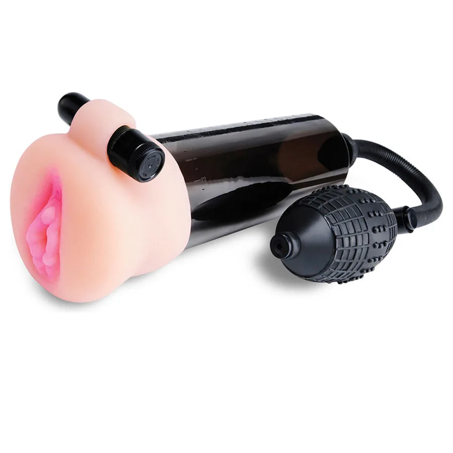 Pump Worx - Deluxe Resesugspump med Masturbatorkit