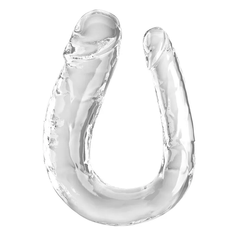 King Cock - Double Trouble Dubbeldildo 44 CM Klar