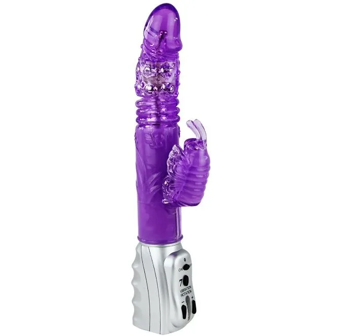 Baile - Butterfly Tulip Roterande & Oscillerande Vibrator med Dubbel Stimulering