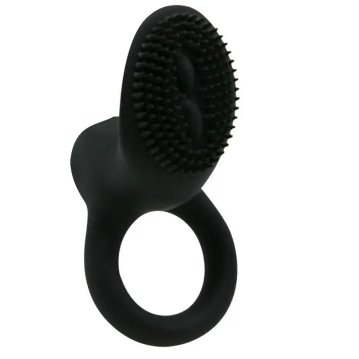 Pretty Love Cobra Vibrating Penis Ring – Black