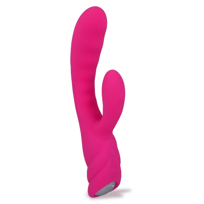 Nalone Pure Kaninvibrator med Värmefunktion – Dubbelmotors Uppladdningsbar Stimulator