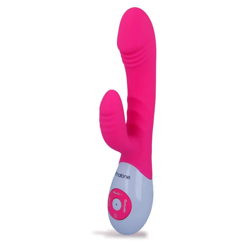 Nalone Dancer Dubbelstimulerande Rabbit-vibrator med ljudaktiverad vibration