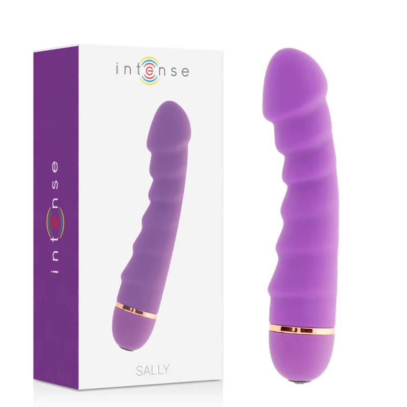 Intense Sally Silikonvibrator med 20 Hastigheter – Lila