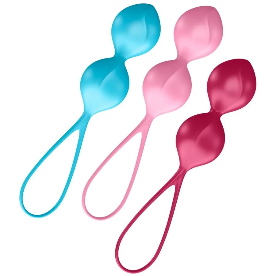Satisfyer Loveballs Training Set 2 – Progressive Pelvic Floor Toning Kegel Ball Set