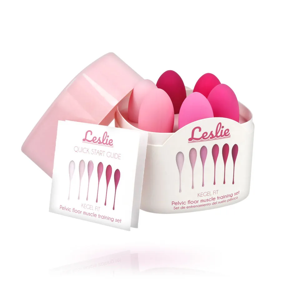 Leslie – Kegel Pelvic Floor Muscle Training Set | 6 Progressive Weights