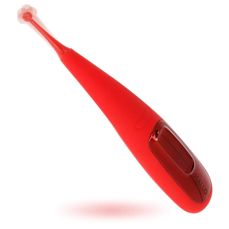 Hallo - Focus Clitoral Vibrator Red