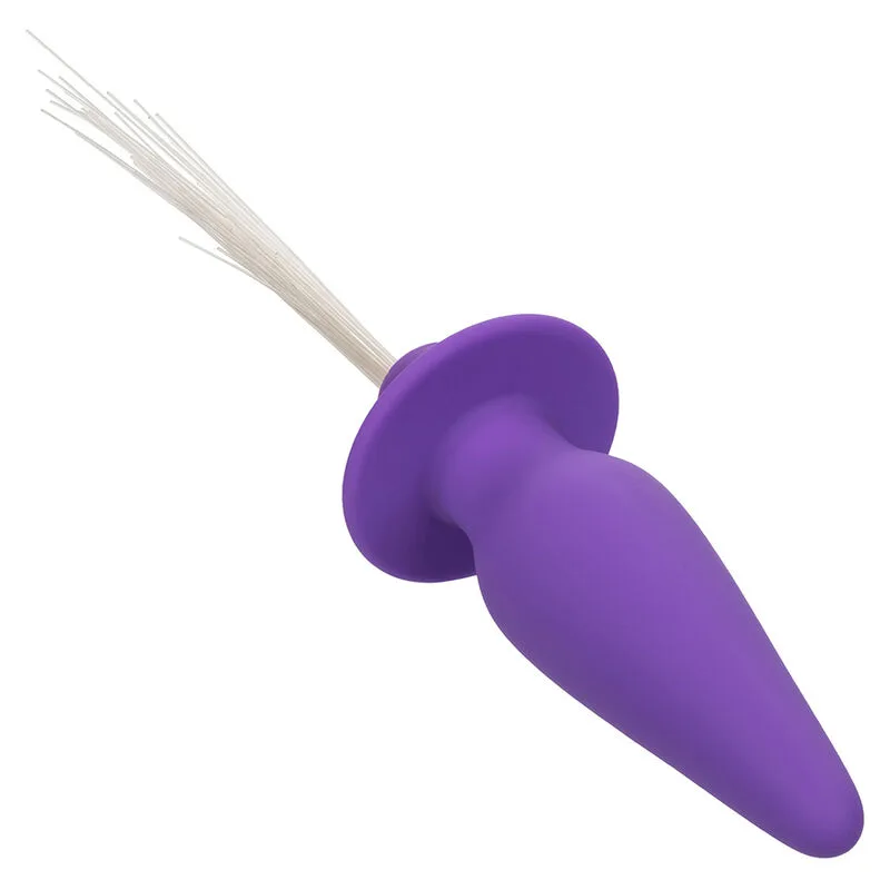 Calexotics Southern Lights Lysande Vibrerande Analplug – 10 Funktioner | Belyst Silikon | Lila