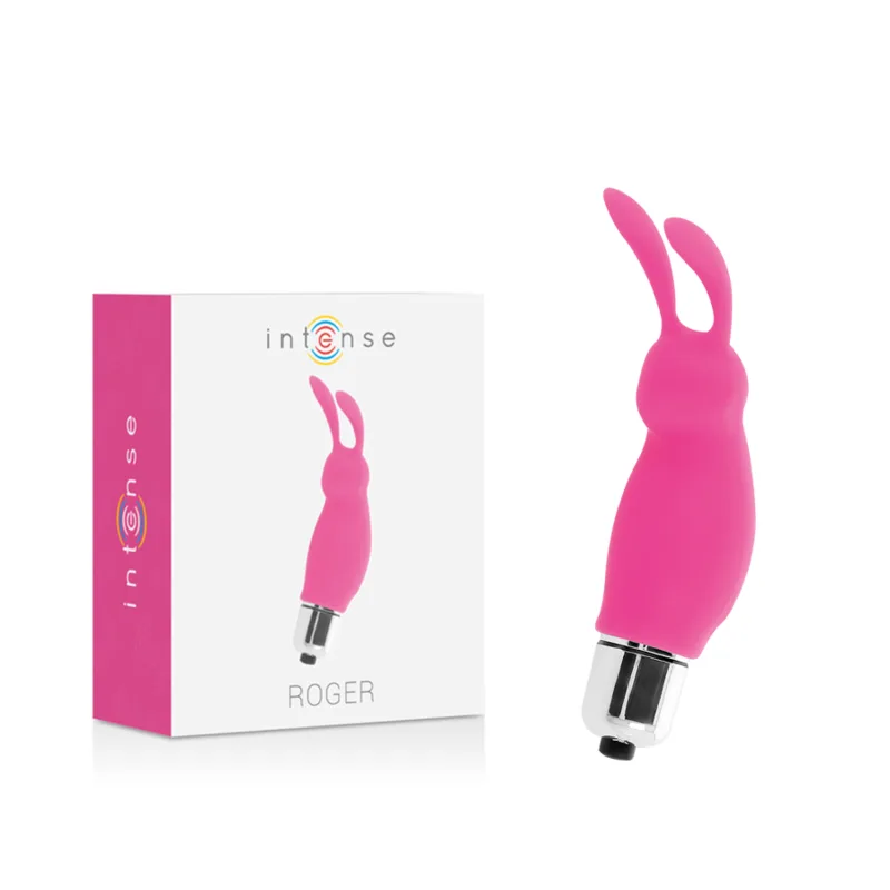 Intense - Rabbit Roger Rosa Dubbelstimulerande Vibrator