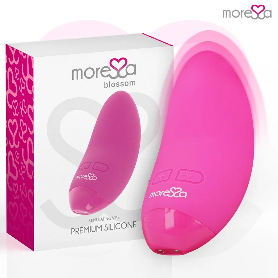 Moressa Blossom Pink Kompakt Vibrator – Diskret Minivibrator för Riktad Extern Stimulering