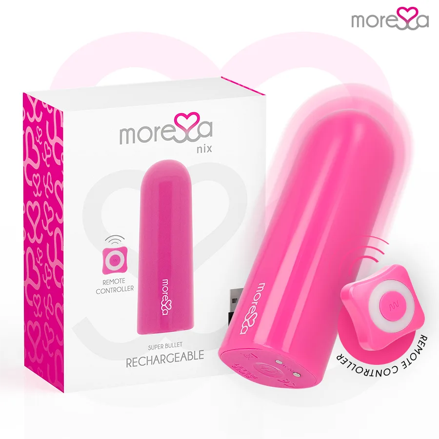 Moressa Nix Fjärrkontrollvibrator – Rosa