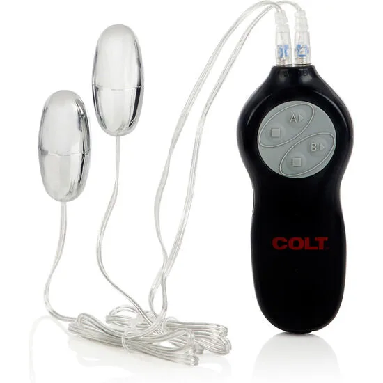 Calexotics COLT 7-Funktions Twin Turbo Bullets - Dubbla vibrerande stimuleringsbullets