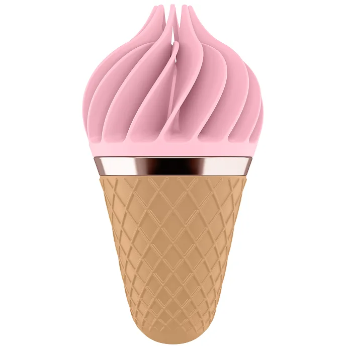 Satisfyer - Sweet Treat Spinnator Klitorisstimulator – Brun & Rosa