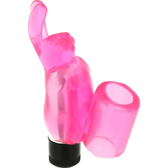 Seven Creations Silicone Bunny Finger Vibrator – Klitorisstimulator & Intim Stimulatorring för Fingret