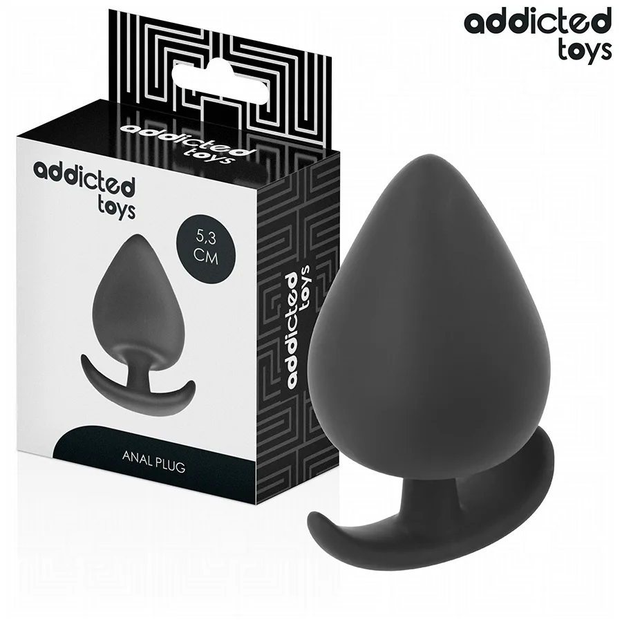Addicted Toys Silicone Analplugg – Storlek S (53 mm)