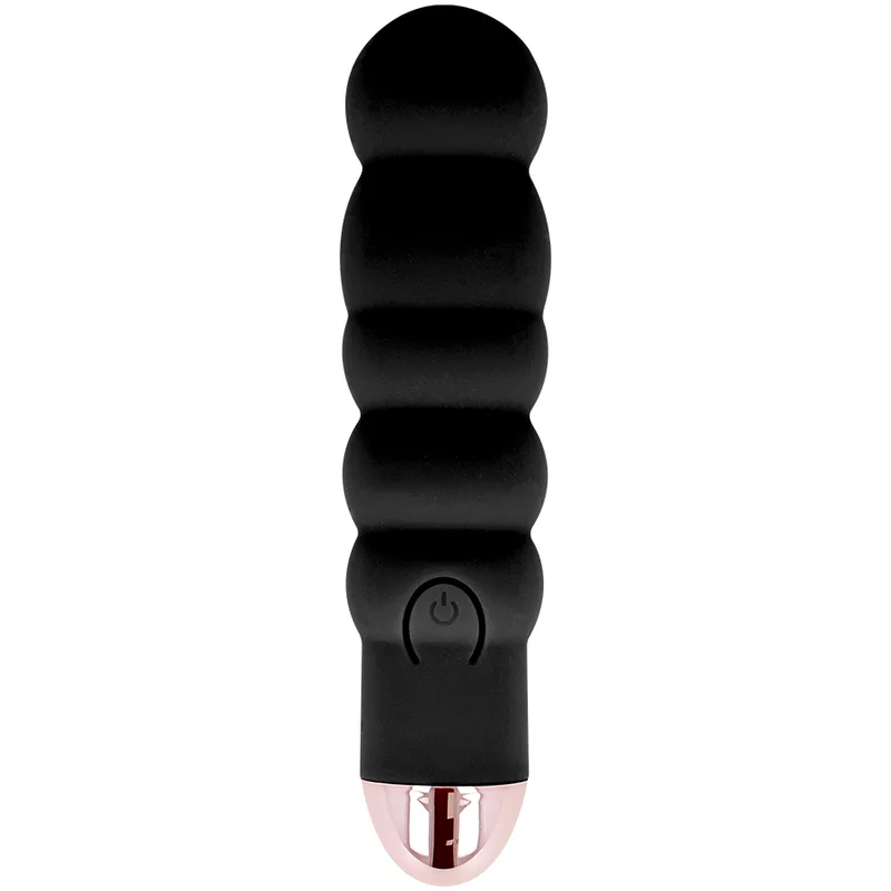 Dolce Vita Uppladdningsbar Silikonvibrator Six – Svart | 7 Vibrationsmönster