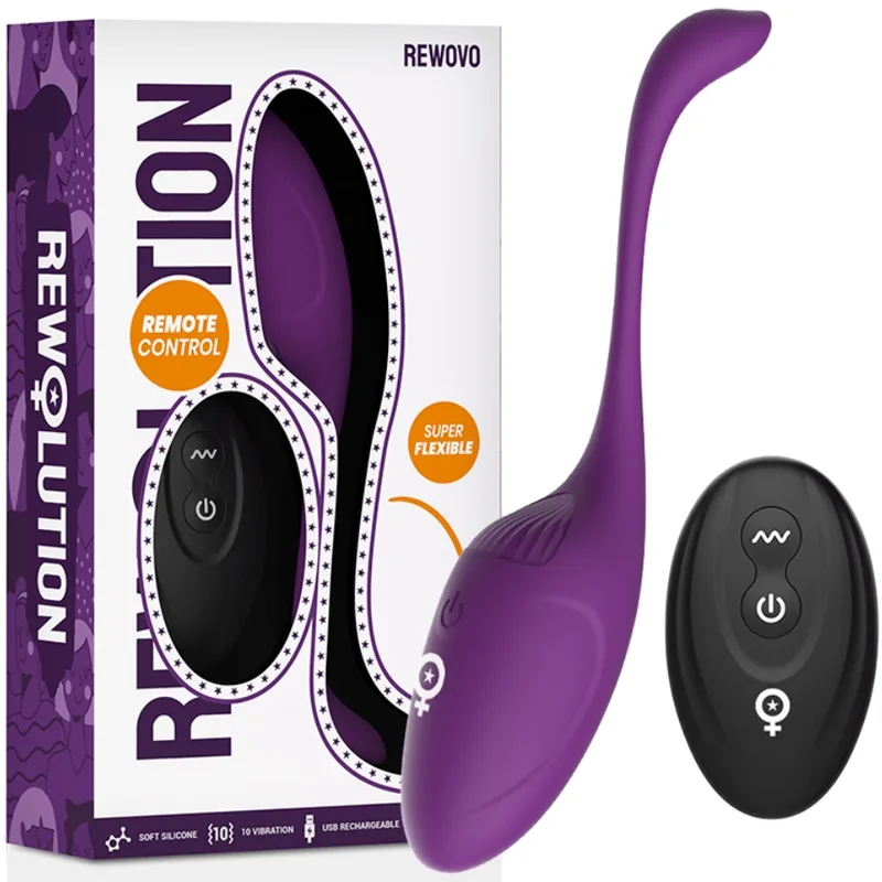 Rewolution Rewovo Fjärrkontrollerat Äggvibrator