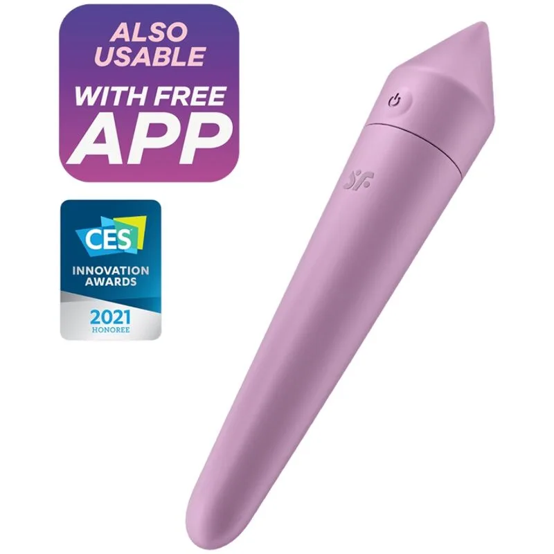 Satisfyer Ultra Power Bullet 8 Lilac – App-Controlled Clitoral Vibrator