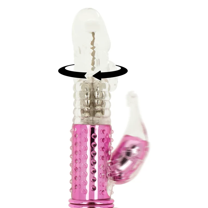 Ohmama - Dual-Action Vibrator med Rotationsfunktion och Klitorisstimulator