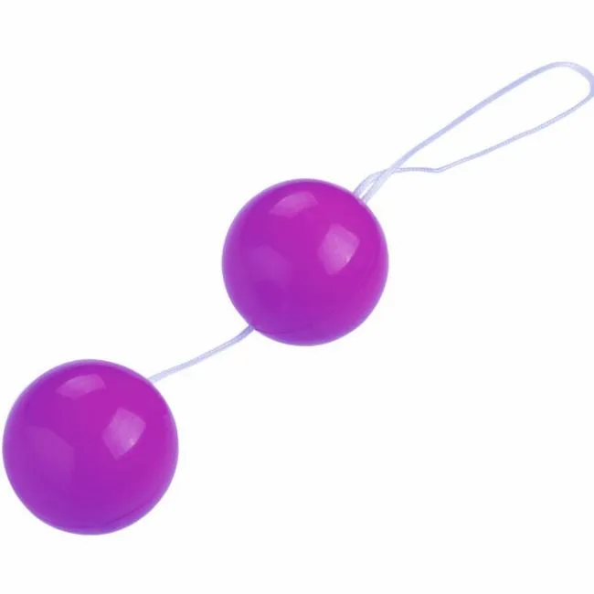 Baile - Twins Balls Lilac Dual Kegel Balls | Unisex Pelvic Floor Trainer