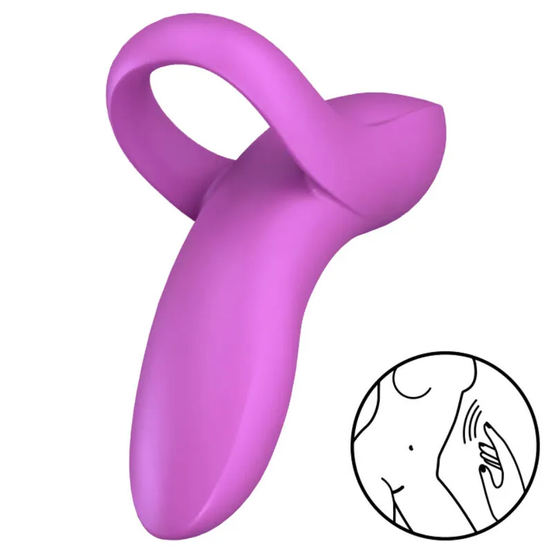 Satisfyer Bold Lover Finger Vibrator – Pink