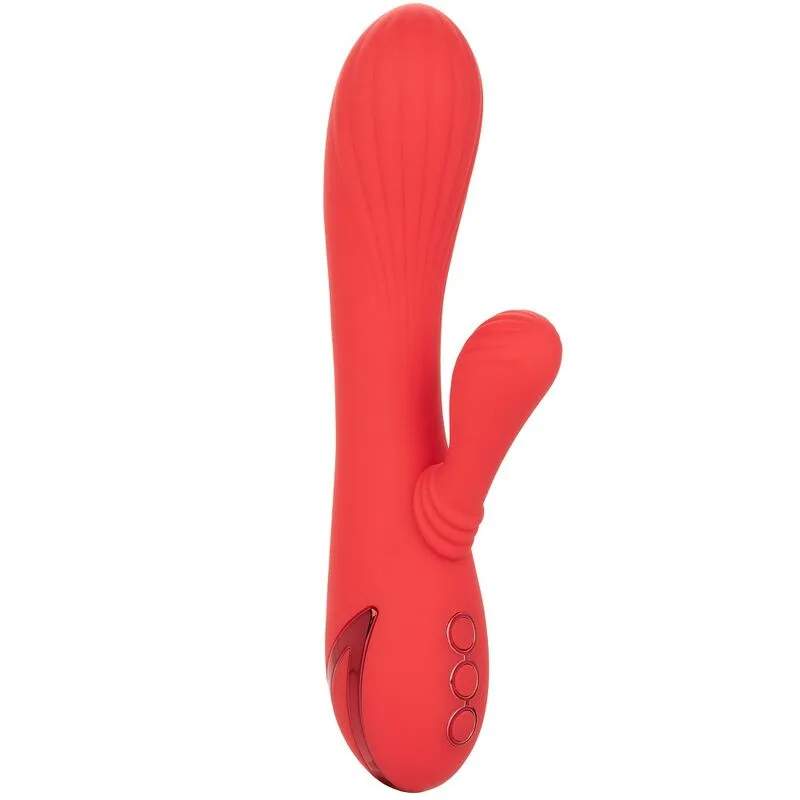 Calexotics California Dreaming Palisades Passion Uppvärmd Kaninvibrator - Röd