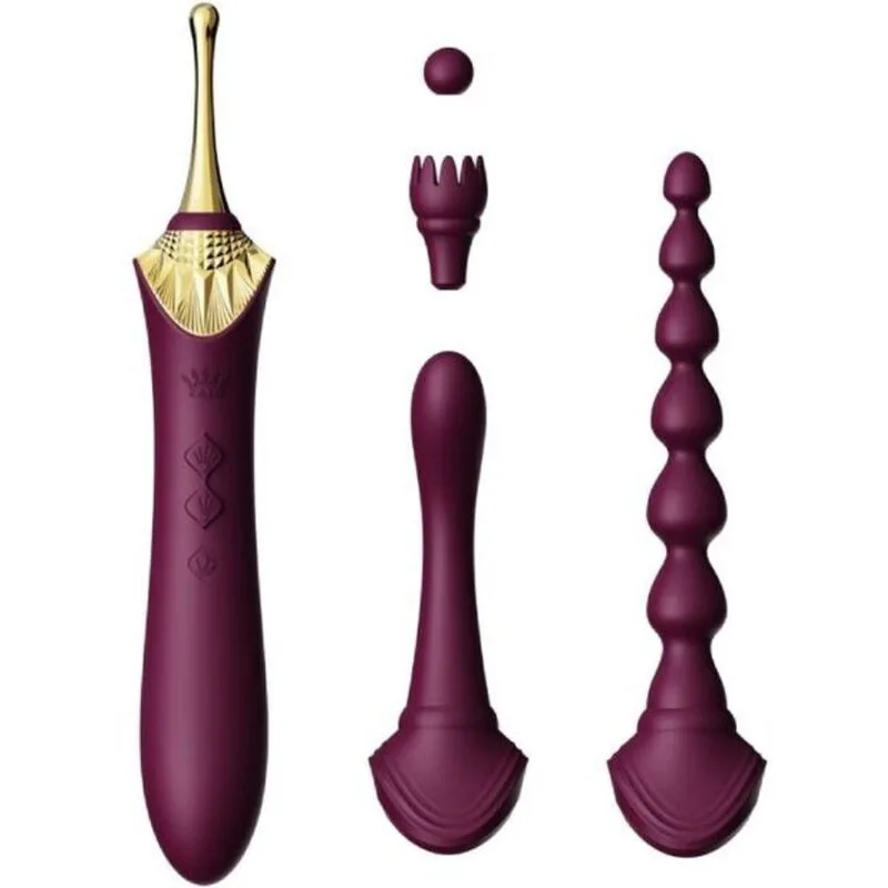 Zalo Bess 2 Klitorisstimulator & Multi-Zon Massager med Värmefunktion – Lila