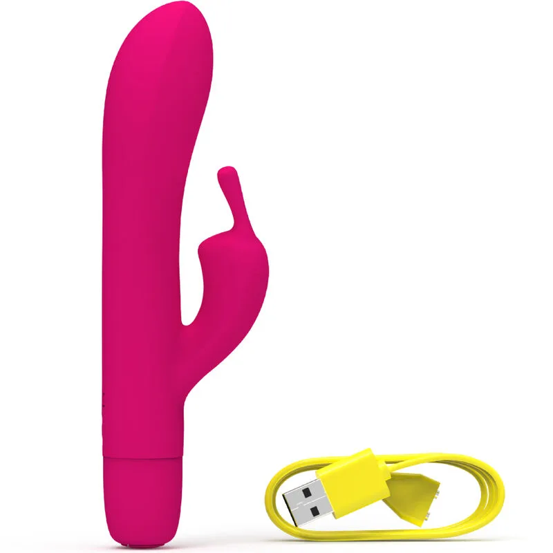 B Swish - Bwild Bunny Infinite Classic Rechargeable Dual-Motor Vibrator | Pink Body-Safe Silicone
