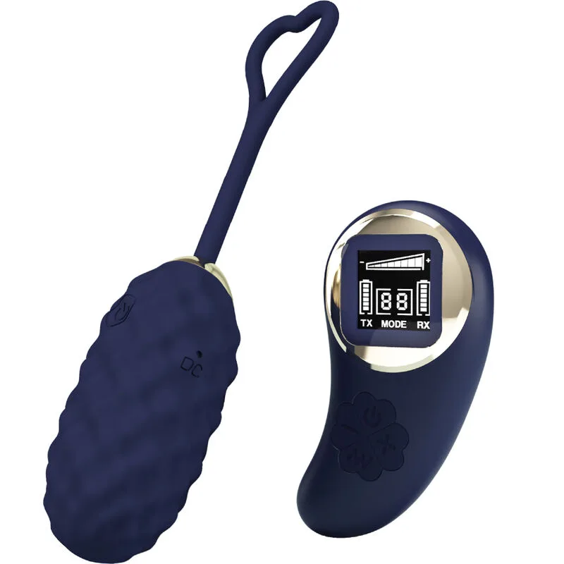 Pretty Love Vivian Blue Remote Control Vibrating Egg with 10 Vibration Patterns