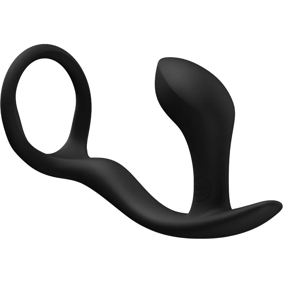 Fun Factory - Bootie Ring Anal Plug with Penis Ring - Black