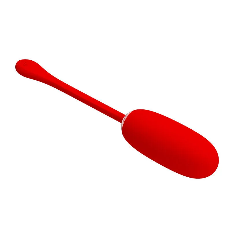 Pretty Love Julius Waterproof Rechargeable Vibrating Egg – Red