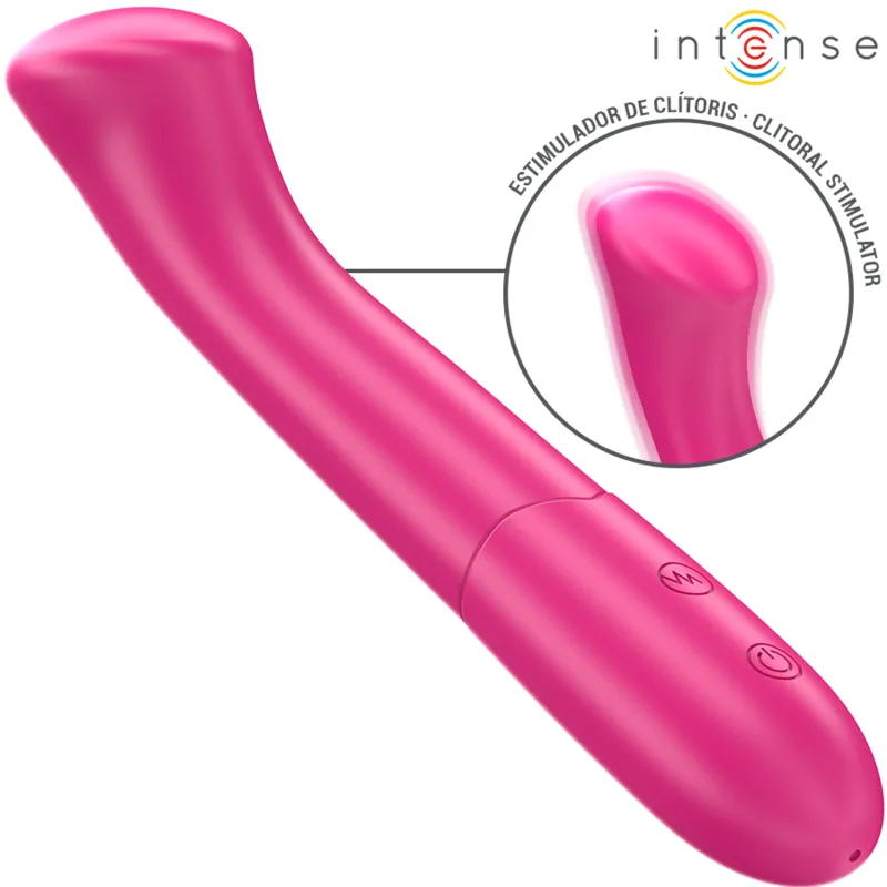 Intense - Paty Flexibel Vibrator 19 cm | 10 Vibrationsmodi | Modell 2 | Rosa
