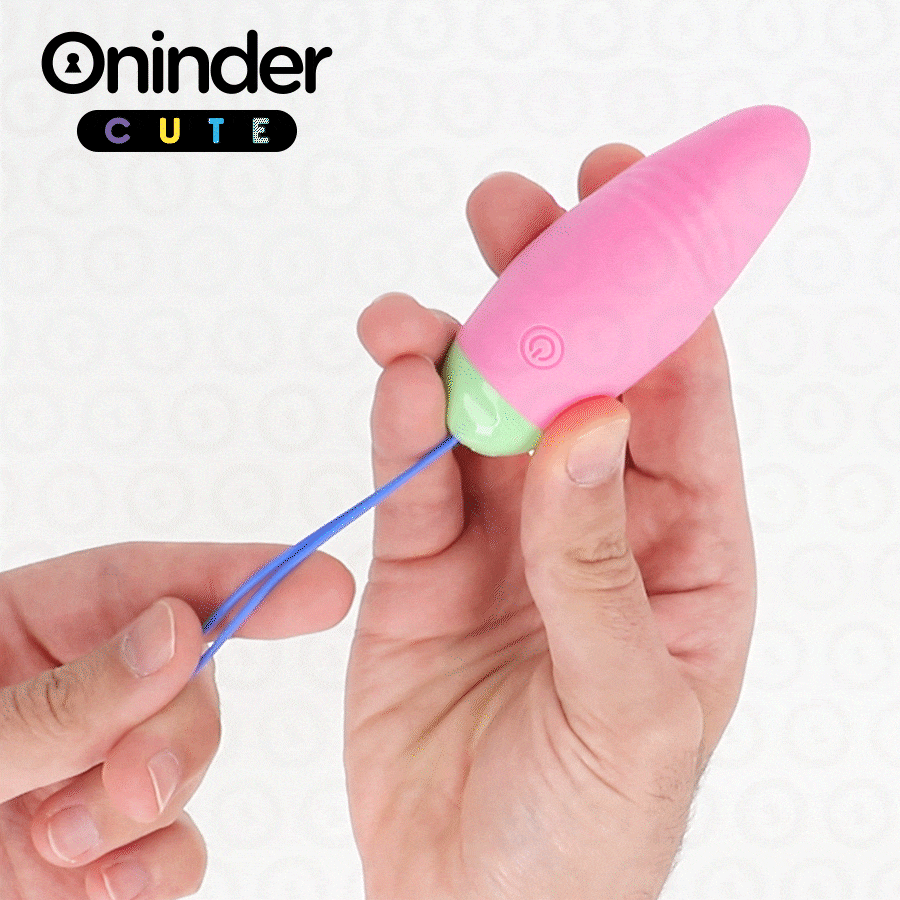 Oninder Cute - Love Pleasure 360° Vibrating & Rotating Silicone Stimulation Egg - Free Global App
