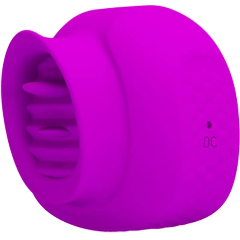Pretty Love Estelle Klitorisstimulator med Tungliknande Spets och 12 Vibrationsmoder - Lila