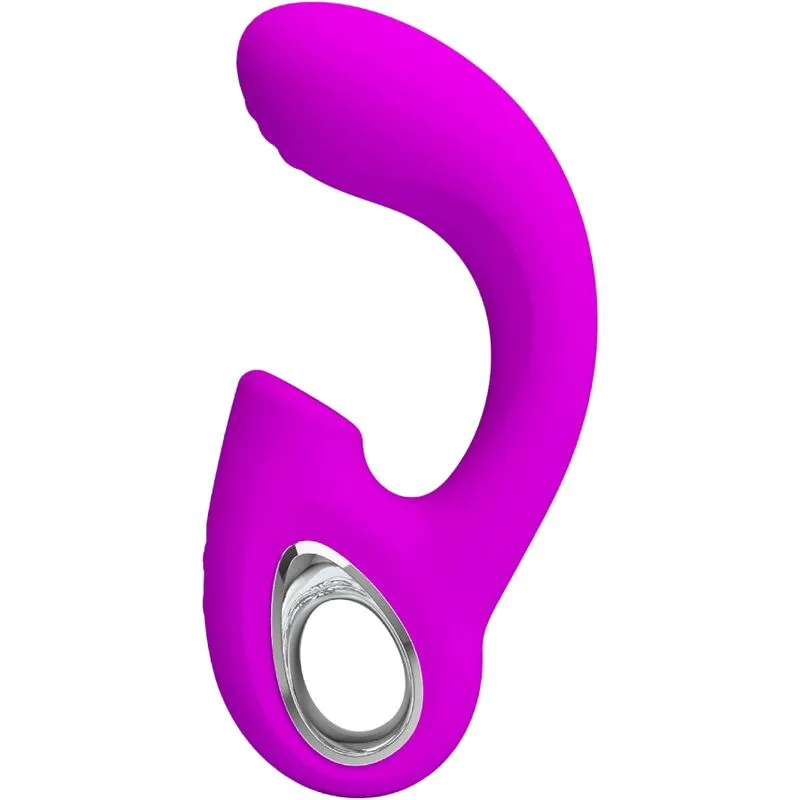 Pretty Love Sibel Dual-Stimulering G-Punkt Vibrator & Klitorisstimulator – 10 Vibrationsmodi – Lila