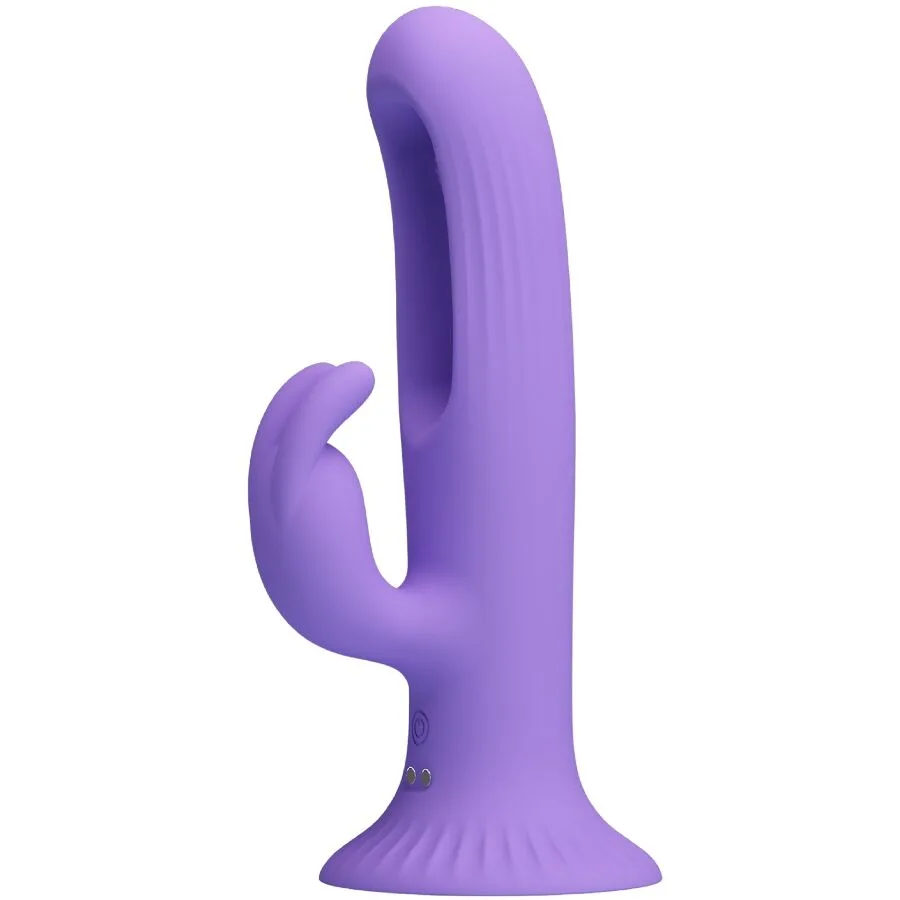 Pretty Love Killmoulis Kaninvibrator med 12 Vibrationsmoder & Tungstimulering – Lila