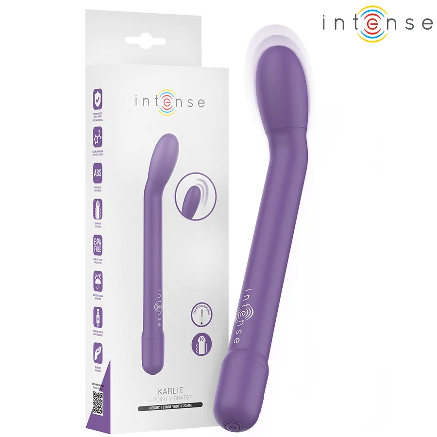 Intense Fun - Karlie Uppladdningsbar G-punktsvibrator | Djuplila