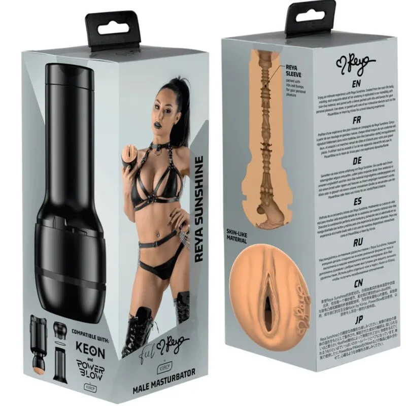 Kiiroo FeelReya Sunshine Interactive Stroker – Kiiroo Stars Collection