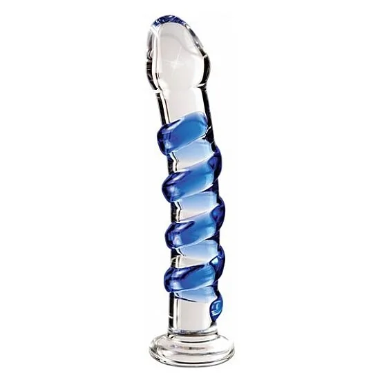 Icicles No. 05 Handgjord Personlig Massager i Glas