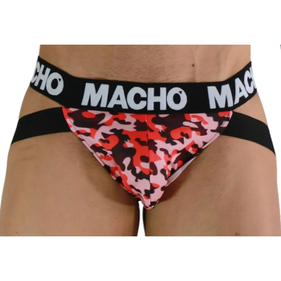 Macho MX28MR Military Jockstrap – Red | Size S