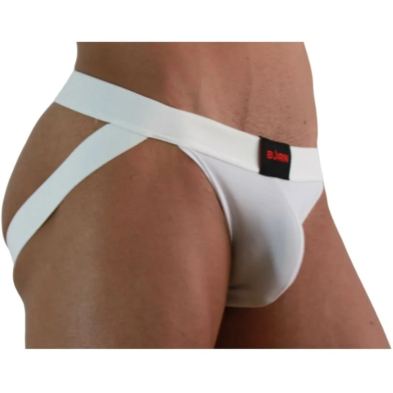 Burn - 007 Jock Lycra, Färg: Vit, Storlek: L